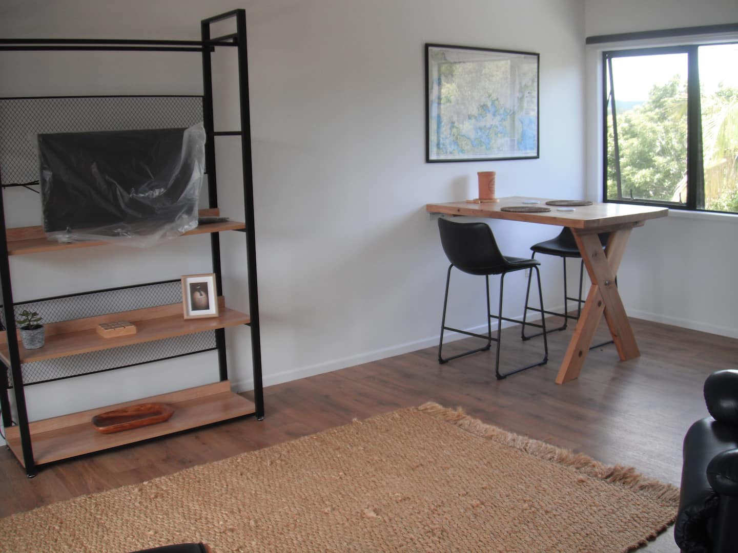 Studio Set In Opua Forest With Water And Bush View 5