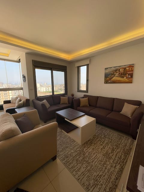 Spacious Dayekh Apt G Beirut⚡️24/7 electricity ⚡️