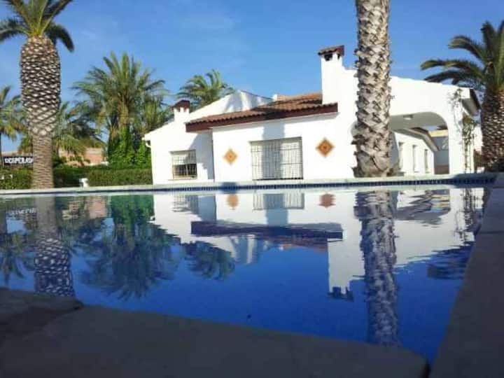 Vinaros - Casa Con Piscina - Wifi - 50m Del Mar - Barbacoa - Zona Tranquila - Vinaròs