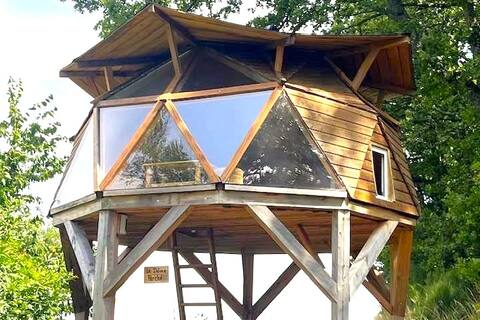 Perched Lakefront Dome