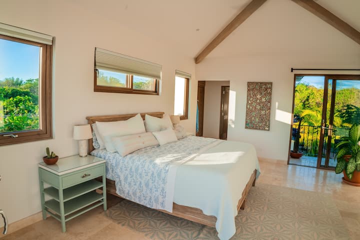 Two Master Bedrooms with Walk-in closet. .