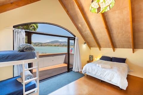 Waterfront holiday home