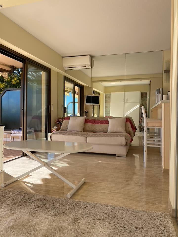 Superbe Studio Avec Piscine Et Clim Proche Plages - Théoule-sur-Mer