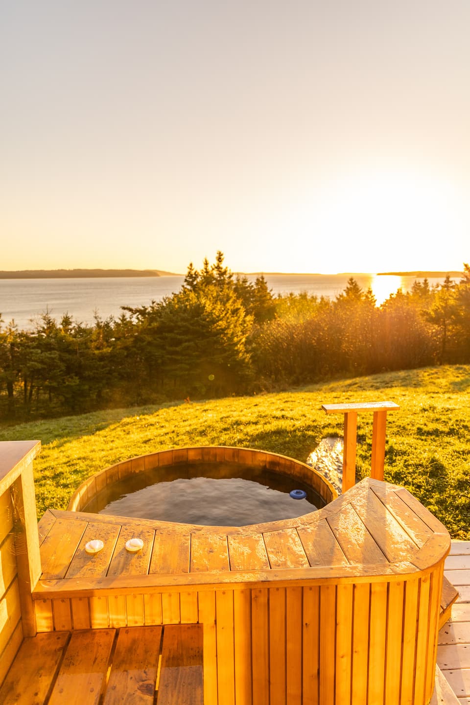 A hand-built A-frame above the Nova Scotia shore, LaHave, Nova Scotia, Canada, photo 10 of 10