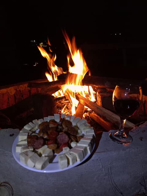 Family Cabin with a View of Lake Tota - Independent