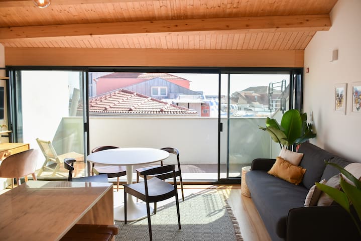 Sunny penthouse jacuzzi 2 bedrooms, center