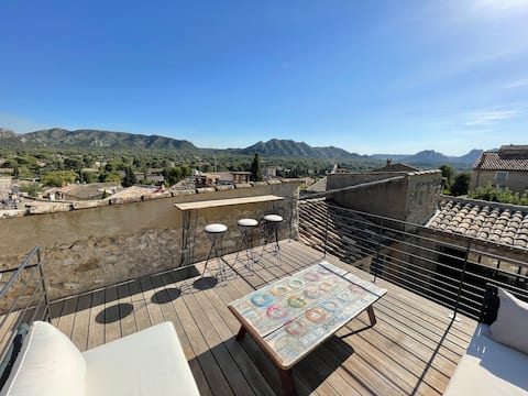 Charming Village House with pool and views