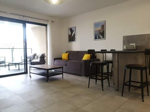 Top Airbnb: T2 Propriano 2/4 people 600 m from the beach (Ancolie) in Propriano