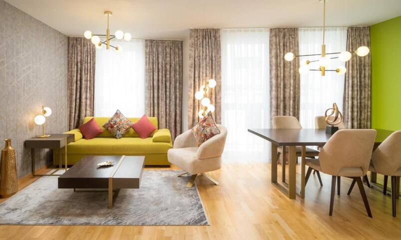 Premium Apartment mit 2 Schlafzimmer und Balkon gallery image 4