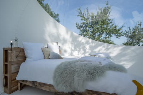 The Bubble under the stars, Spa and Sauna access