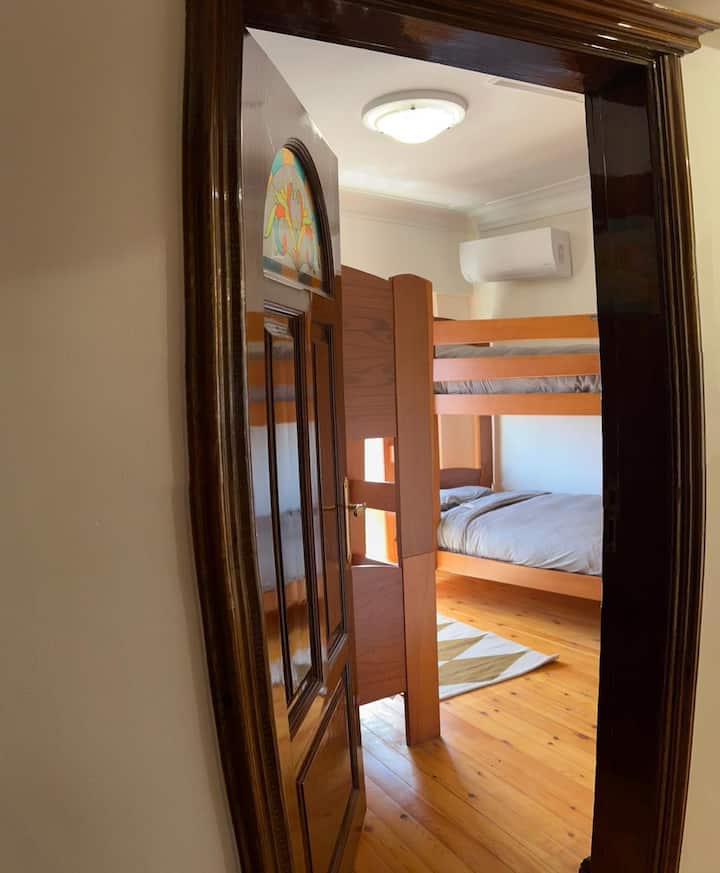 Room 2- 4 bunker Beds