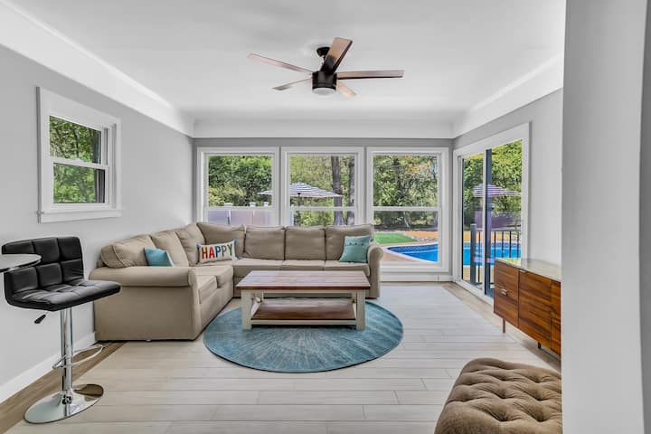 4 სეზონიანი მზის ოთახი საძინებლის დივნით