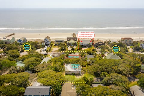 3-Home, 13-Bed Compound + Oceanfront Add-On Option
