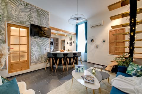 Successful Airbnb property: Modern renovated duplex near Cavaillon train station in Cavaillon