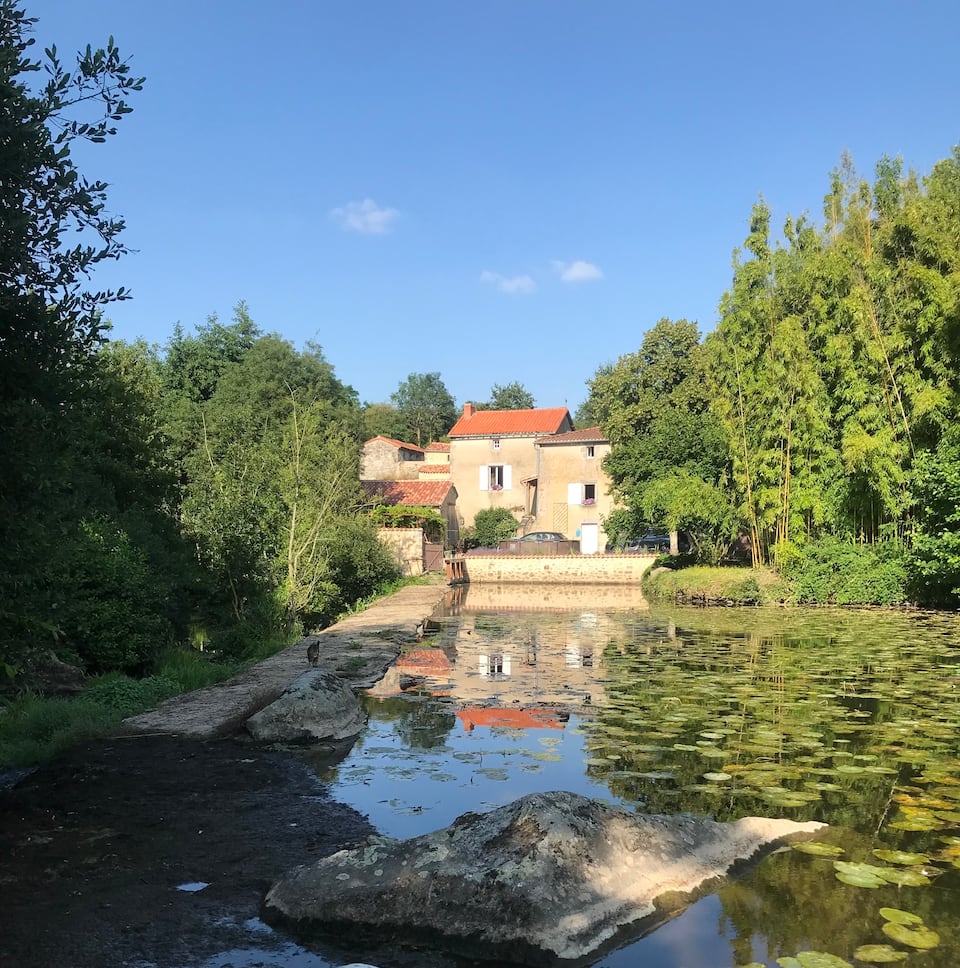 La Fournil, a 15th-century bakehouse on the river, Argentonnay, Deux-Sèvres, France, photo 1 of 10