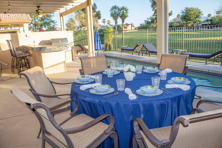 Family Fun! 3+2 W/pool, Spa, Ev, Grill, Bar - Indio, CA