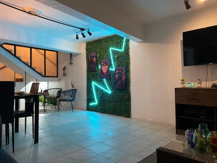 Vintage Style Apartment in Downtown Aguascalientes Houses for Rent in