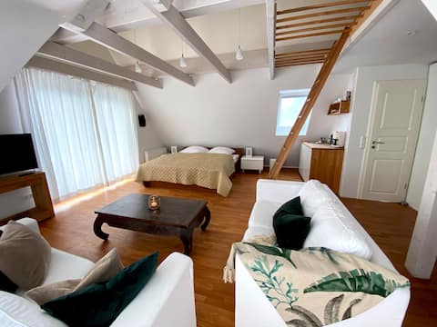 Cozy feel-good apartment with balcony