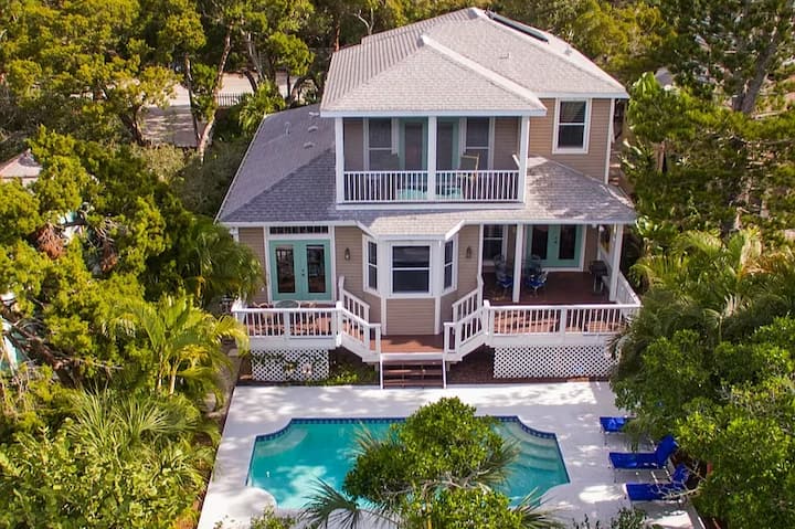 Florida Homes For Rent With Pool Heron Lagoon Hideaway w/ Pool, Siesta Key, Florida - Houses for Rent in