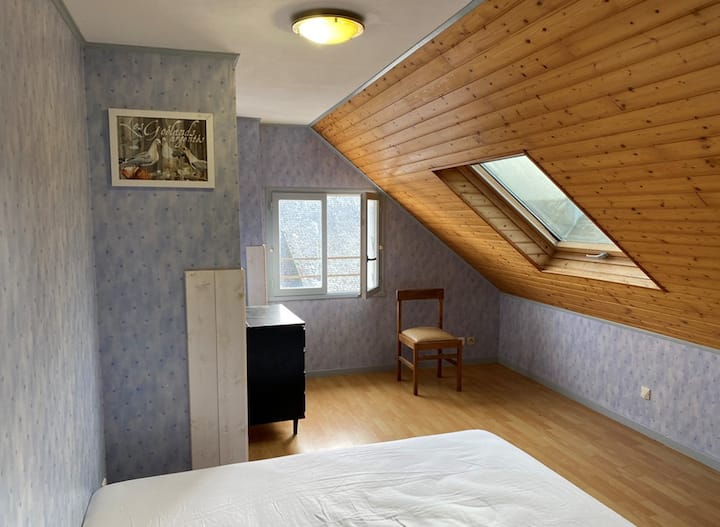 Spavaća soba (s pogledom na more) krevet 140 cm
Les Goélands Silver