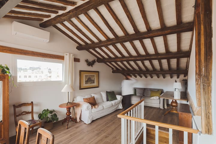 Amazing penthouse with terrace in Trastevere