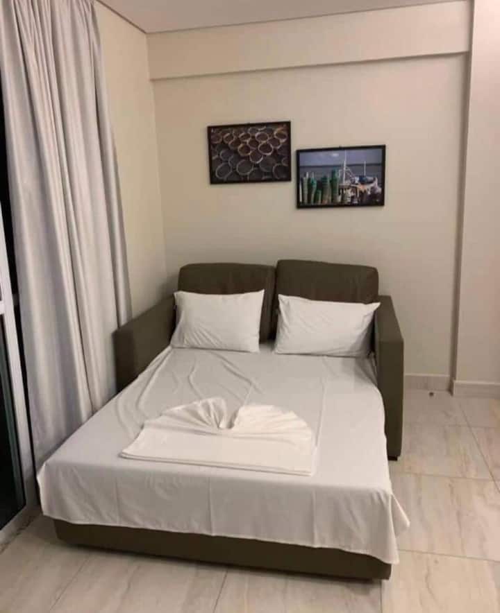 canapé-lit, 2 personnes confortablement 