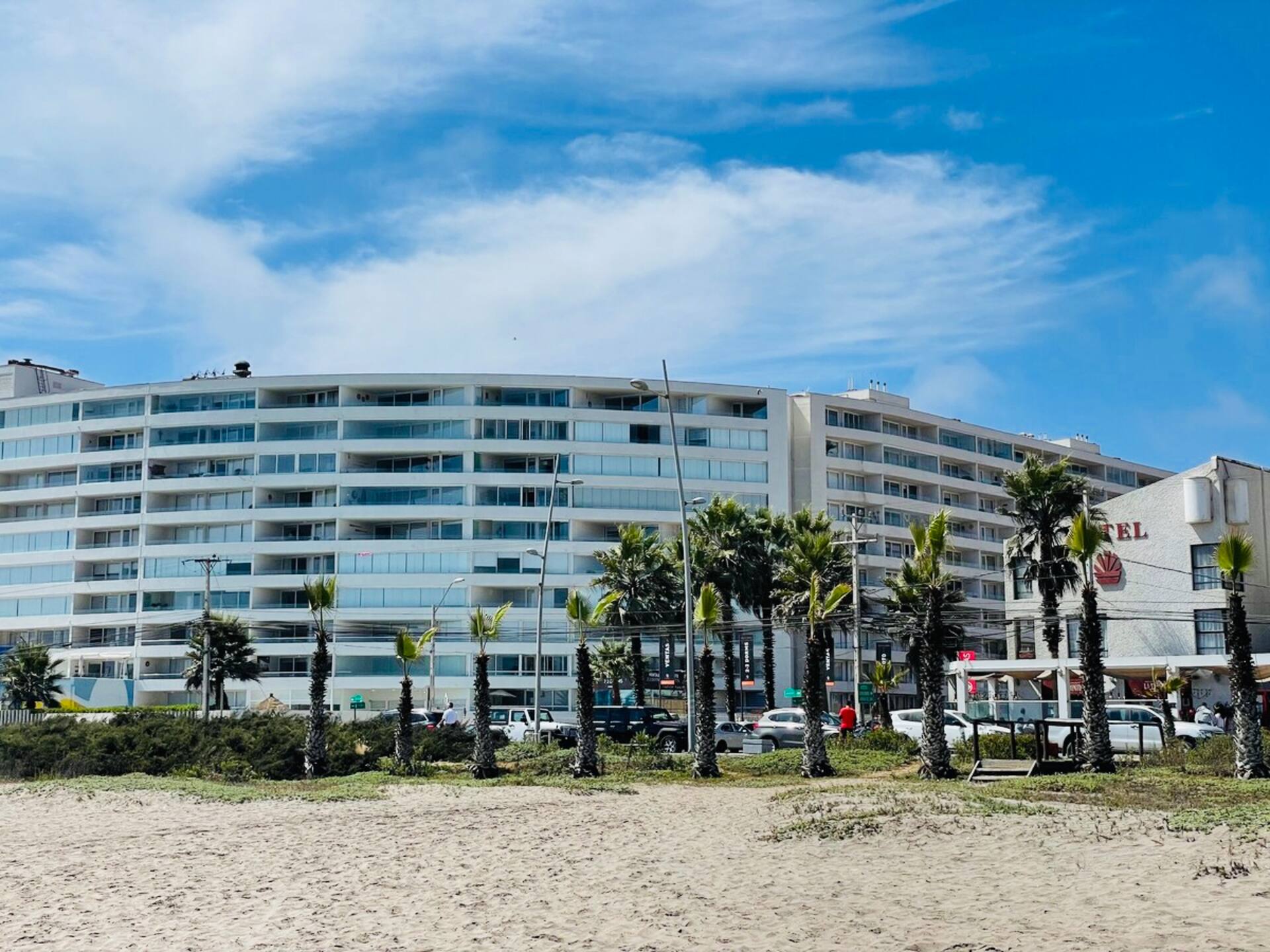 Beachfront vacation apartment