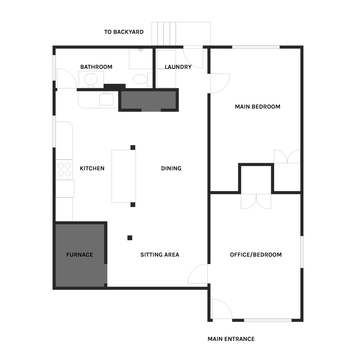 Cute West Seattle suite with remote working space