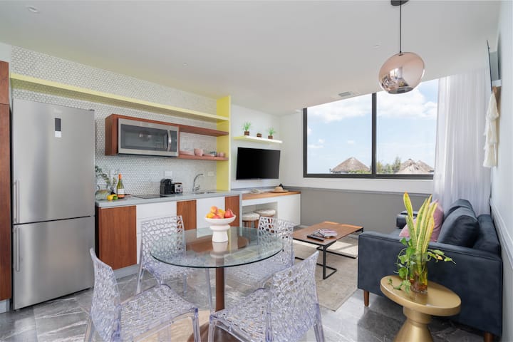 Bee Singular/partial Sea View/roof W Pools&hot Tub - Playa del Carmen