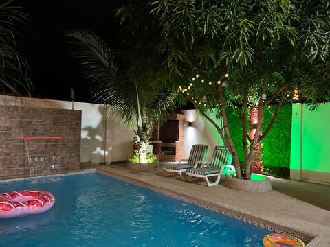 Beach House with Pool