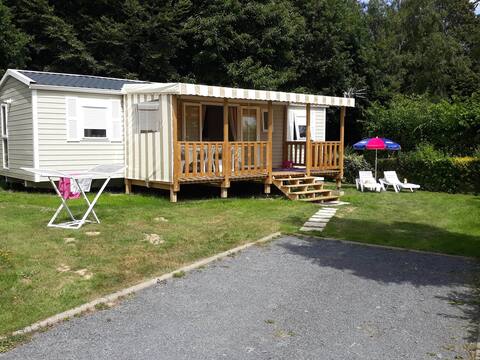 Le Bil' Home des Bois in Normandy - Forest View