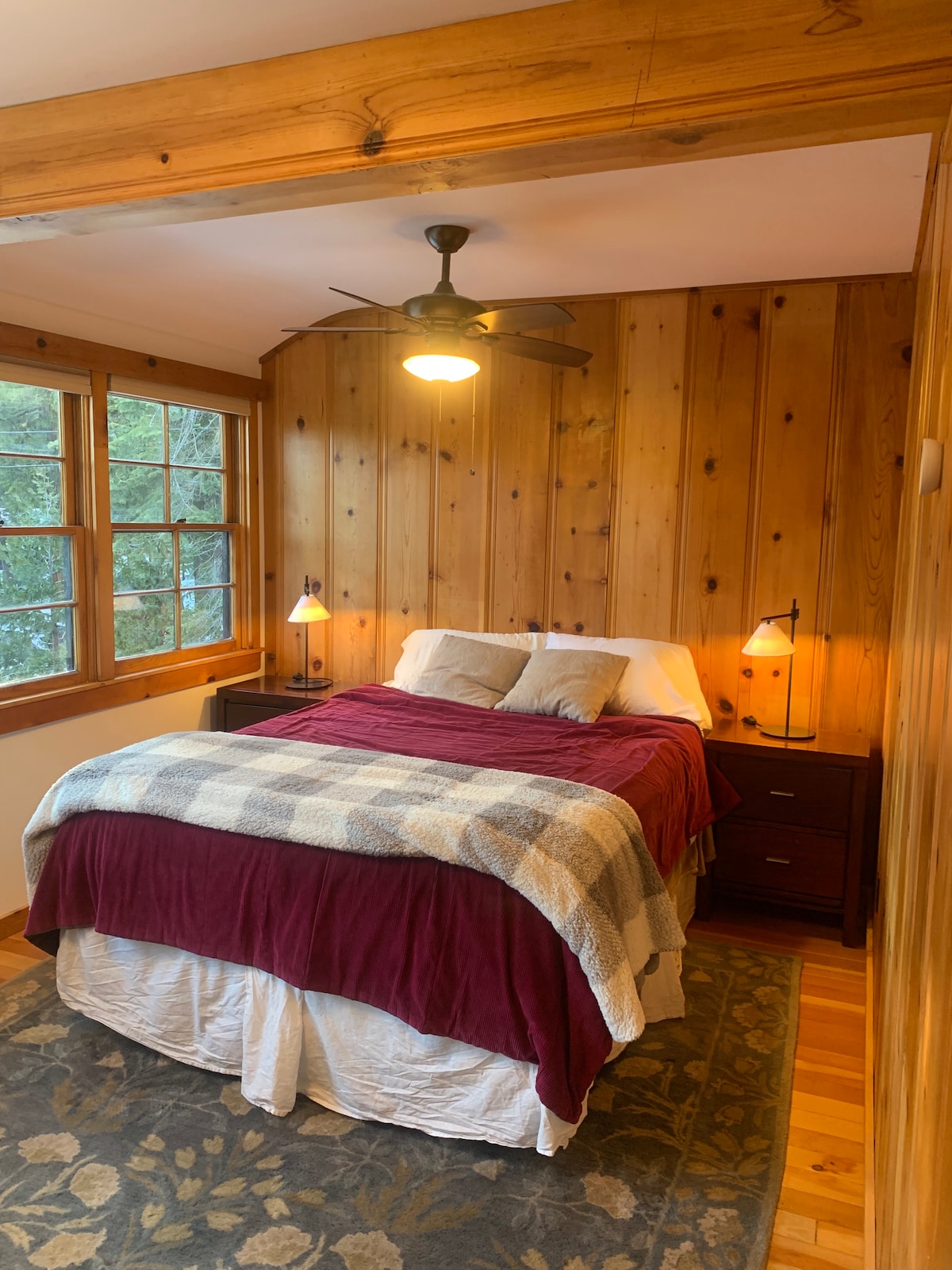 4 Bedrooms Total, this is 1 of 3 Bedrooms on the 3rd Floor & has a Queen bed. 