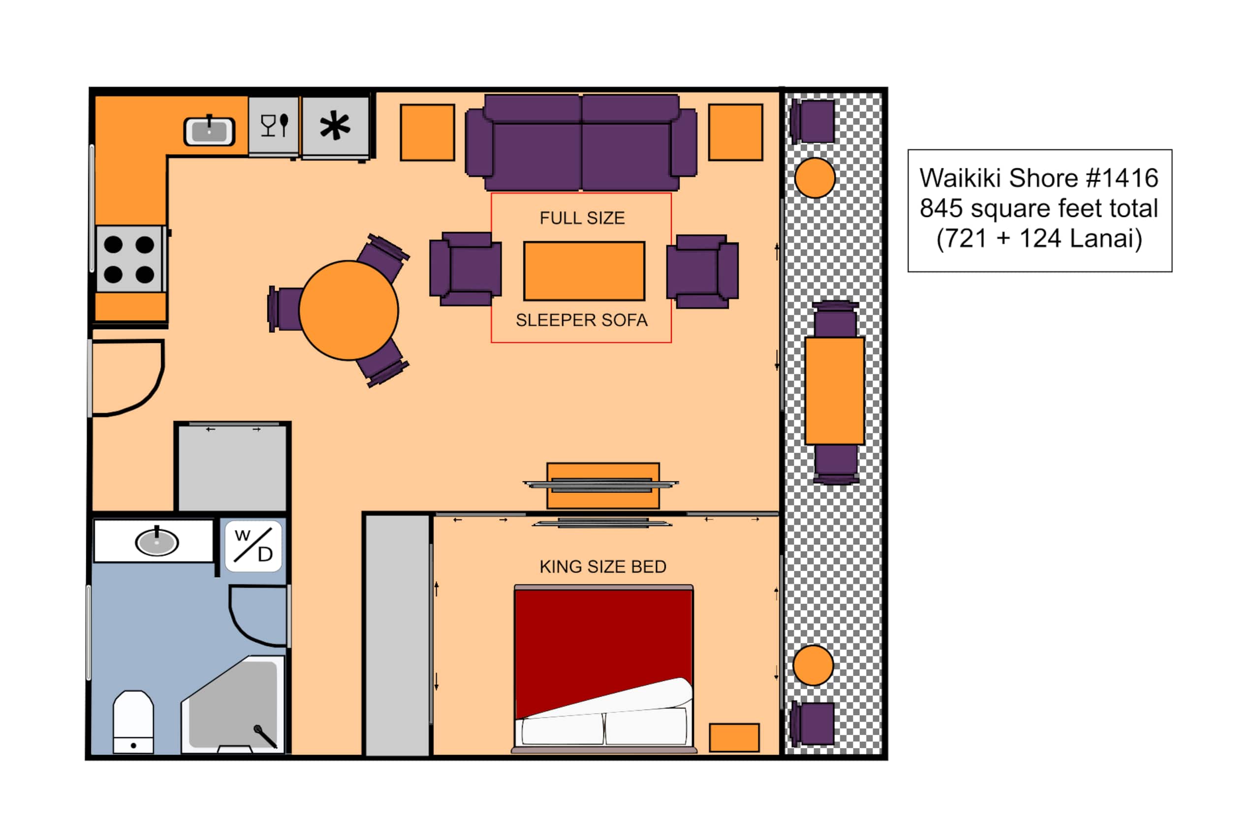 Condo in Honolulu · ★4.67 · 1 bedroom · 2 beds · 1 private bath - Image 28
