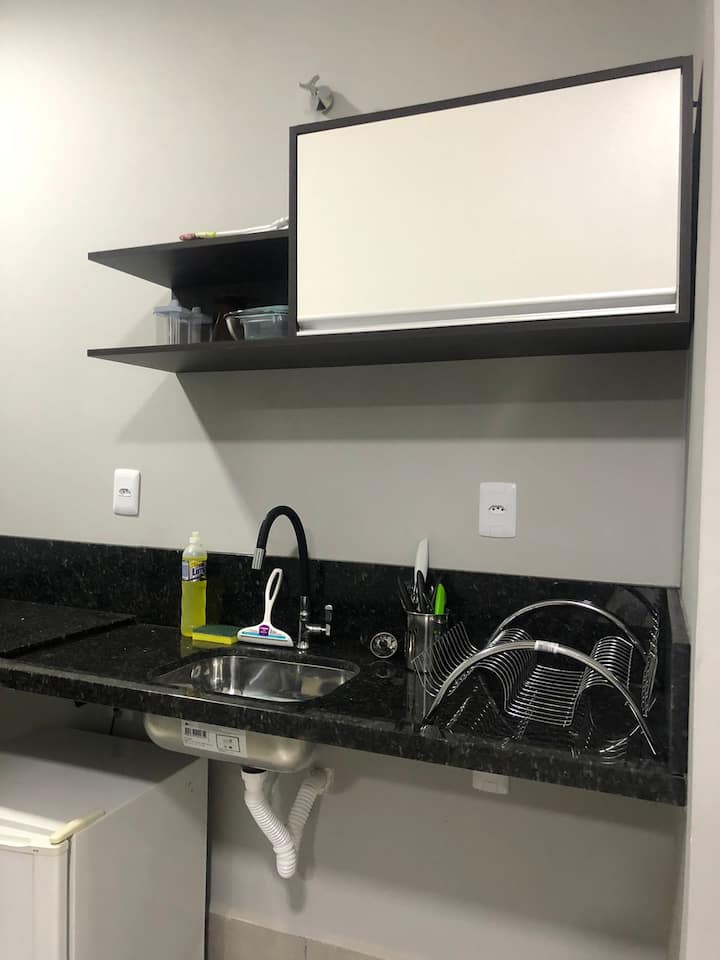 5- Studio Para Mensalistas Próximo A  Av.jk Em Foz - Foz do Iguaçu