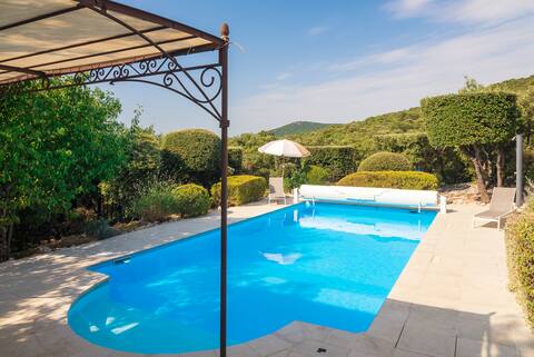 Mas de Bouis*XL 6 bed*Heated Pool*Views*Boules*A/C