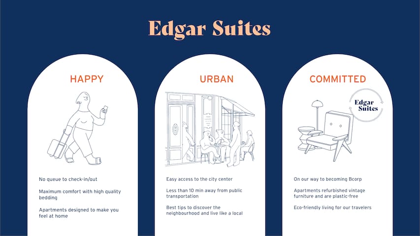 edgar suites managed Airbnb listing 1