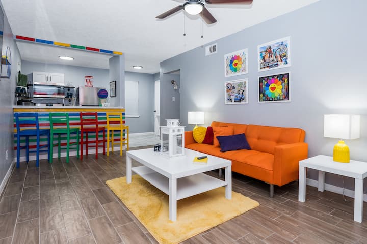 Stylish 1br Getaway | 8 Min To Downtown + Nrg - Houston, TX