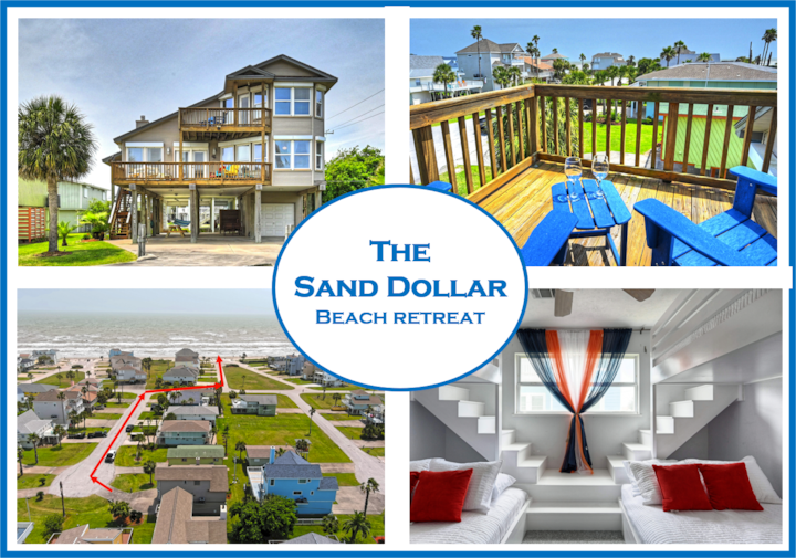 Top Floor Suite 3 Mins to Beach Dog Friendly Houses for Rent in Galveston, Texas, United