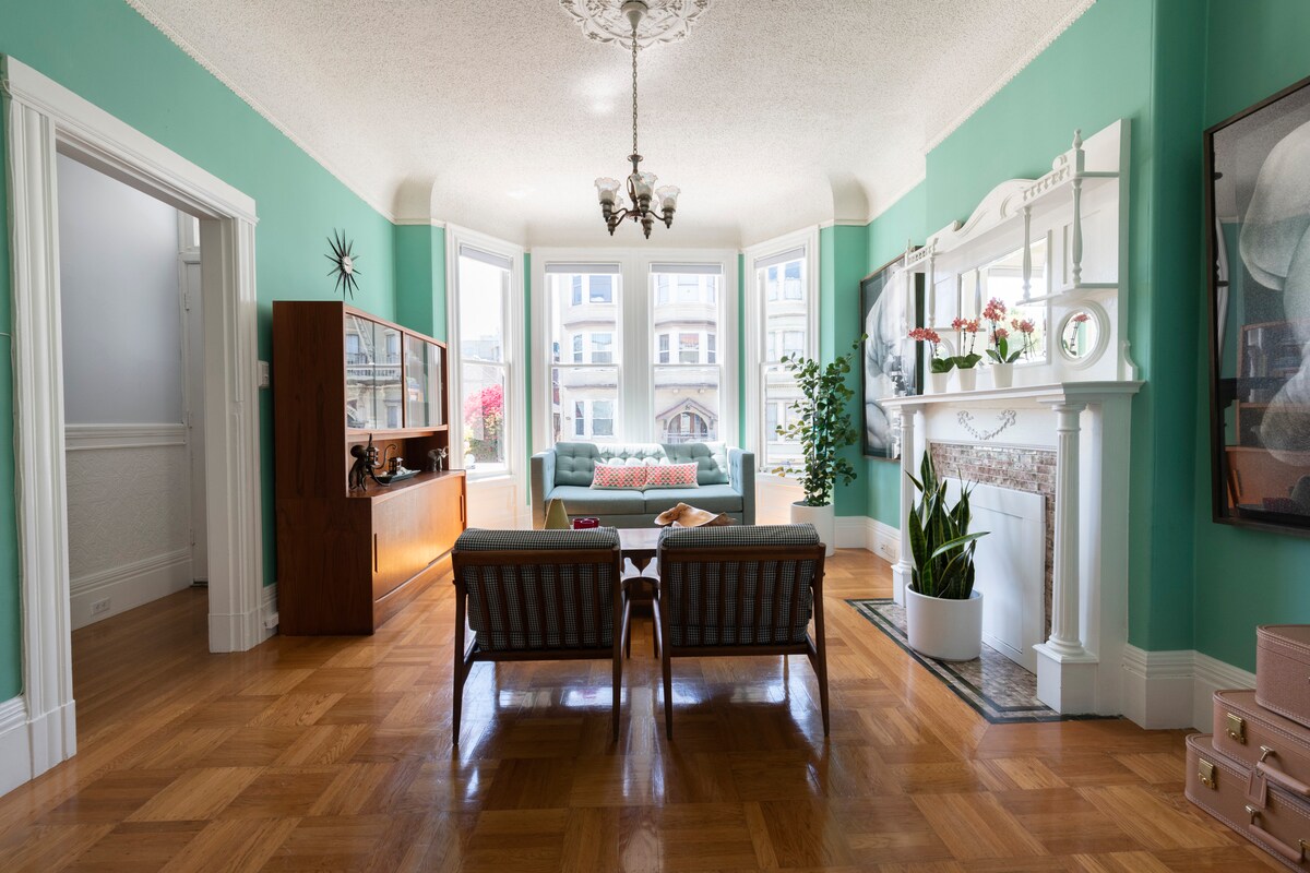 Successful Airbnb property: Magical Spacious Mission Victorian home in Inner Mission