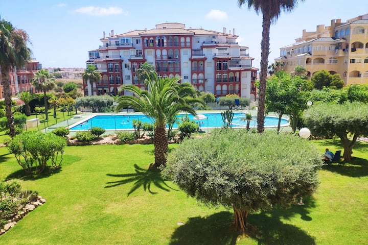 Stunning Seaview, Pool, Tropical Garden, Parking - Torrevieja