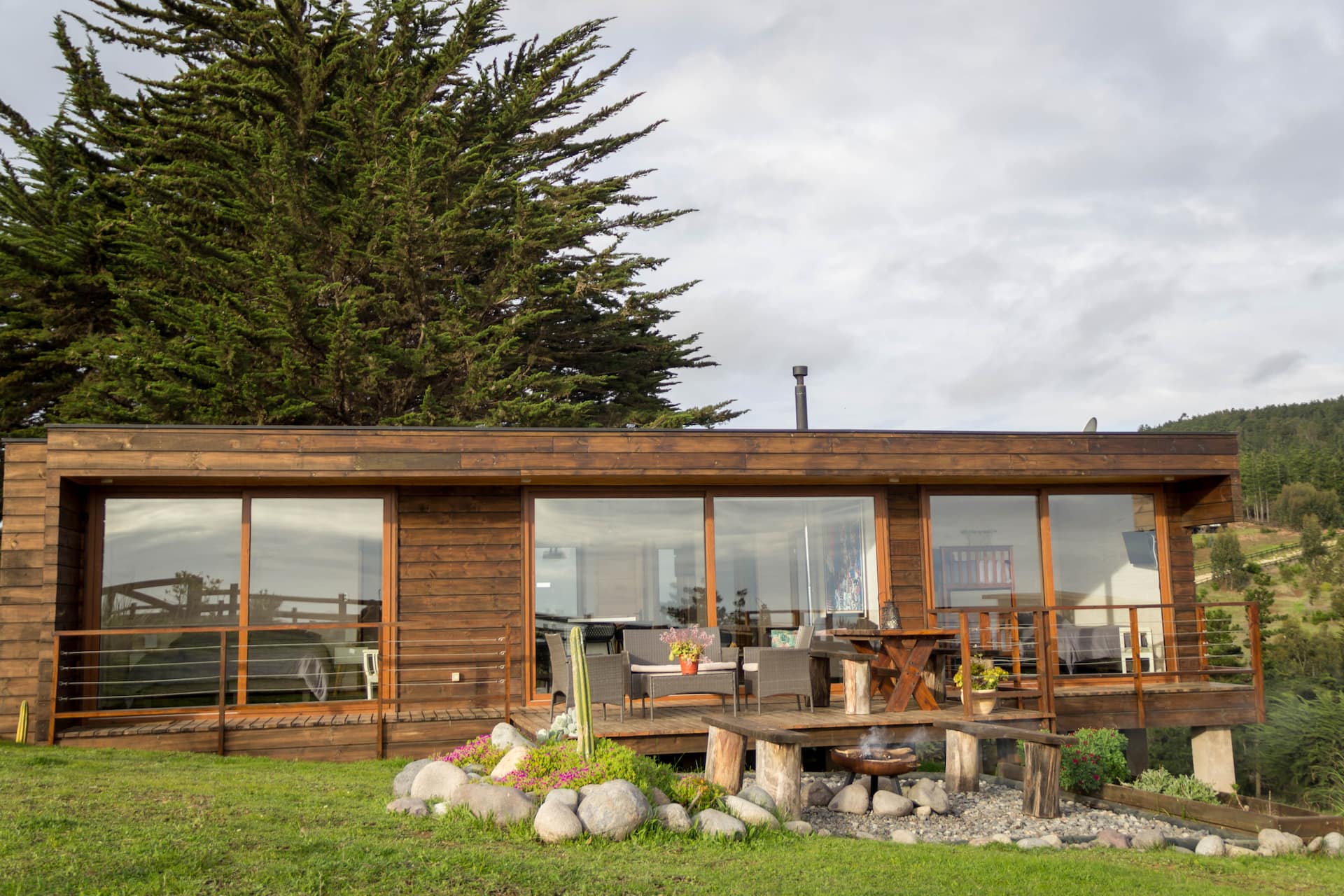 Beautifull modern and bright house with sea view