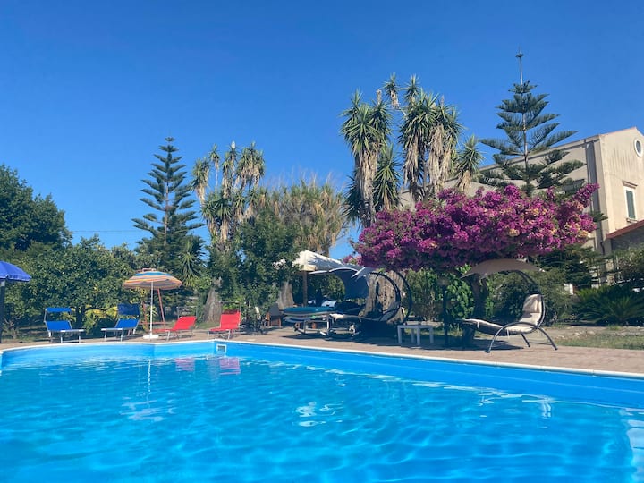 Casa Ii Con Piscina E Giardino - Sicile