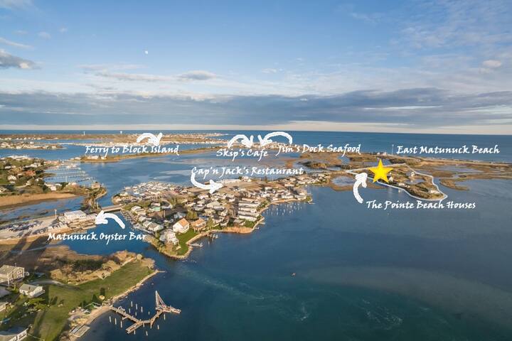 Luxurious Waterfront Beach House at Matunuck beach gallery image 2