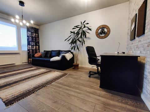 Bright city home with good working space