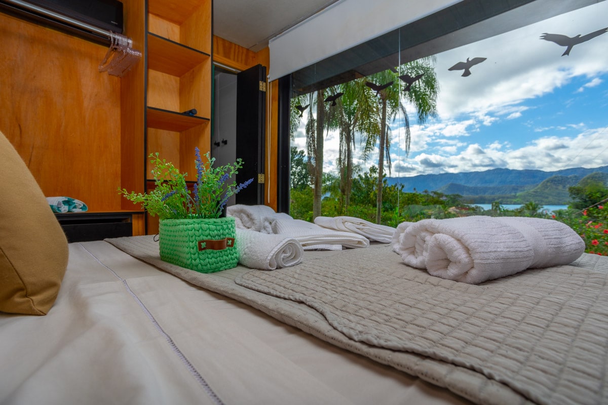 Room with a View at Casa Natu Ilhabela Studio Feiticeira with Jacuzzi in Ilhabela