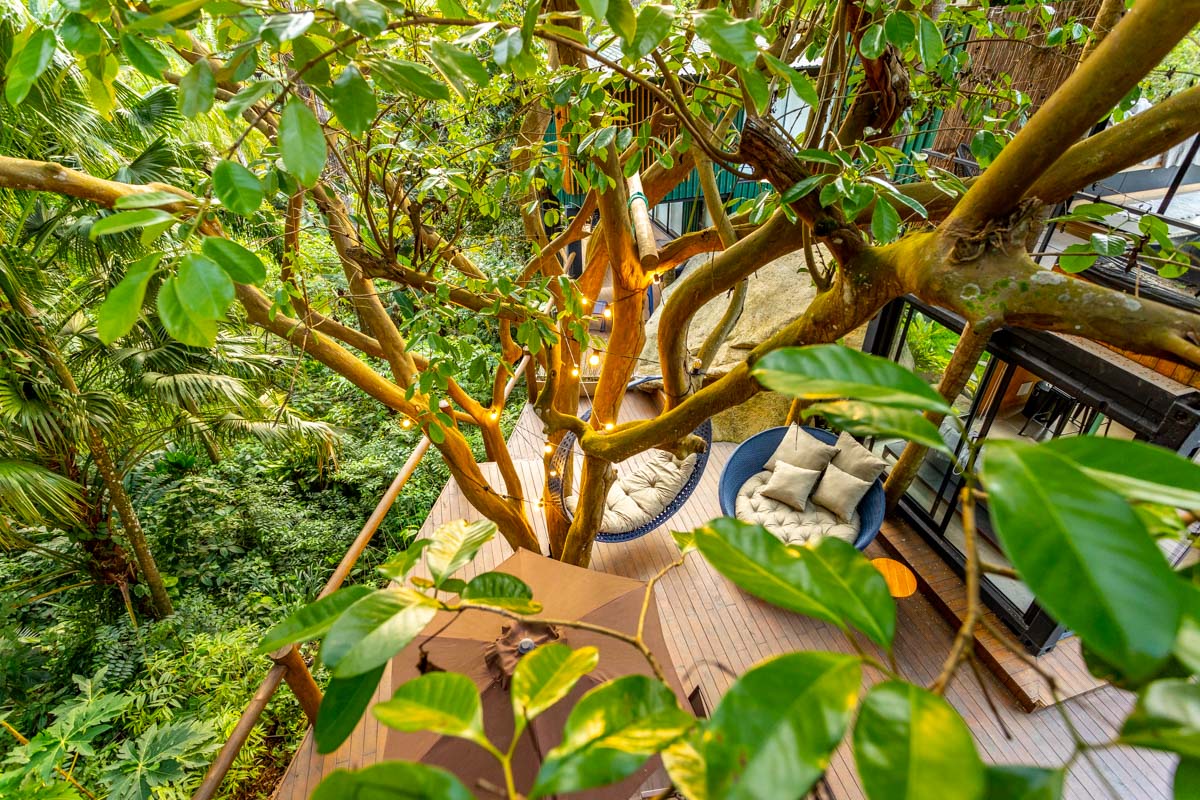Vista Área Lounge at Casa Natu Ilhabela Studio Feiticeira with Jacuzzi in Ilhabela