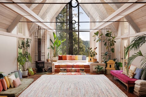 Magical Retreat Center in the CA Coastal Redwoods
