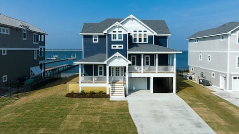 Bay Dream | Soundfront w/ Pool, Hot Tub & Elevator