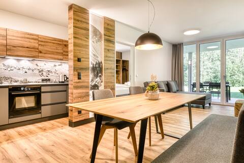 Brandnerhus - Garden 3-room apartment No. 01