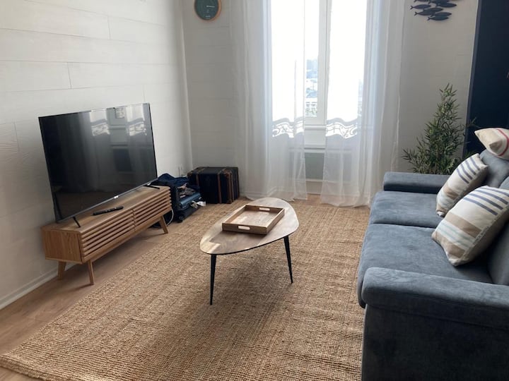 Appartement  Vue Golf Sur Le Port - Larmor-Baden